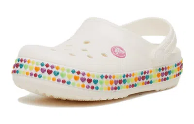 Crocs (gs)  Crocband Gem Band Clogs 'white Multi'