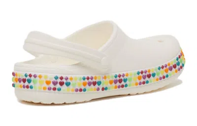 Crocs (gs)  Crocband Gem Band Clogs 'white Multi'
