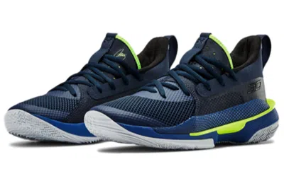 Under Armour (gs)  Curry 7 Big 'dub Nation' In Blue