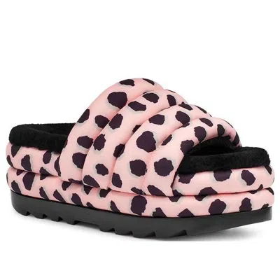 Ugg (wmns)  Cheetah Print Slippers 'pink' In Pink