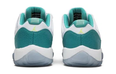 Air Jordan (gs)  11 Retro Low 'aqua Safari' In Green