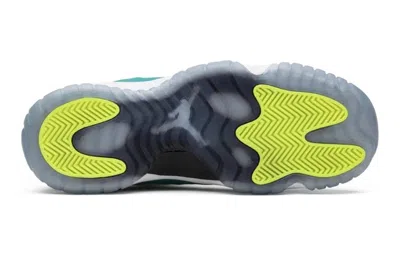 Air Jordan (gs)  11 Retro Low 'aqua Safari' In Green