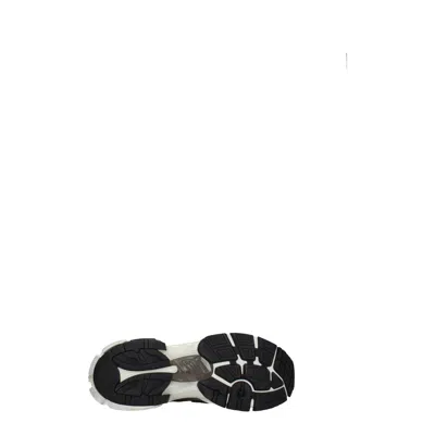 Balenciaga Runner High Top Sneakers 'grey Nylon Suede-like Fabric' In Black