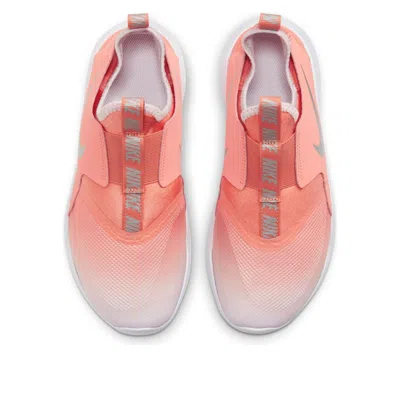 Nike (gs)  Flex Runner 'crimson Bliss Metallic Platinum'