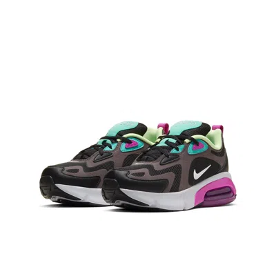 Nike (gs)  Air Max 200 'thunder Grey Aurora' In Black
