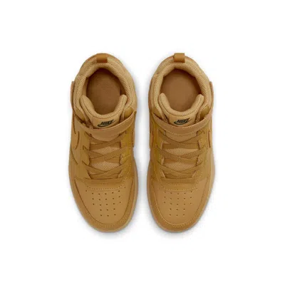 Nike (ps)  Court Borough Mid 2 'wheat' In Multi