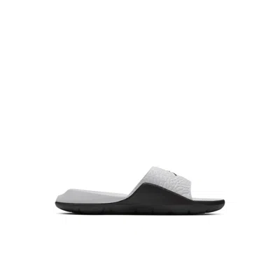 Air Jordan (gs)  Hydro 7 V2 Stylish Sports Slippers White In Black
