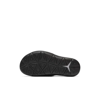 Air Jordan (gs)  Hydro 7 V2 Stylish Sports Slippers White In Black
