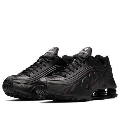 Nike (gs)  Shox R4 'triple Black'