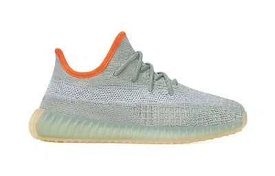 Adidas Originals (ps) Adidas Yeezy Boost 350 V2 Kids 'desert Sage' In Green