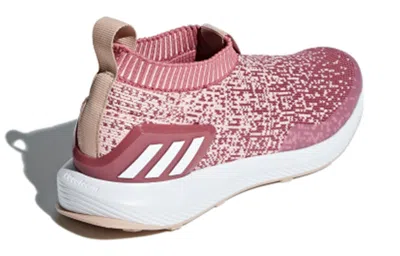 Adidas Originals (gs) Adidas Rapidarun Knit 'trace Maroon' In Pink
