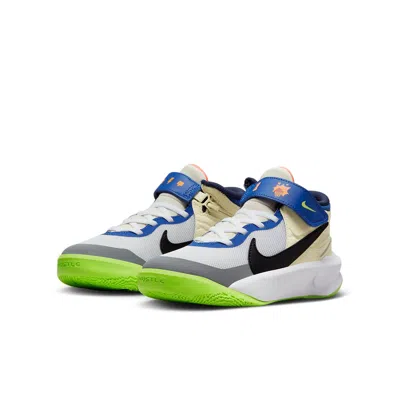 Nike (gs)  Team Hustle D10 Flyease 'white Multi-color'