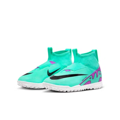 Nike (gs)  Mercurial Superfly 9 Academy Tf 'aqua Green Purple White'