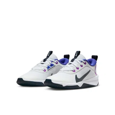 Nike (gs)  Omni Multi-court 'white Light Ultramarine'