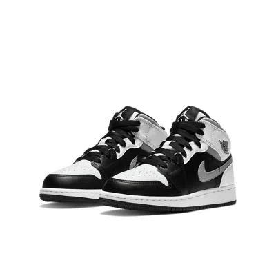 Air Jordan (gs)  1 Mid 'white Shadow'