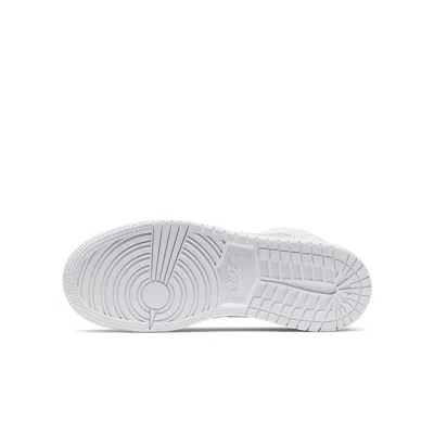 Air Jordan (gs)  1 Mid 'triple White'