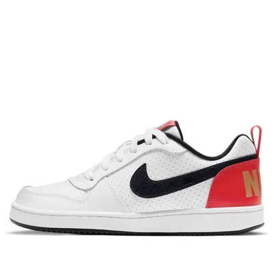 Nike (gs)  Court Borough Low 'black White Red'