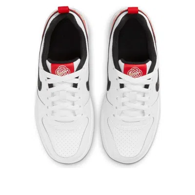 Nike (gs)  Court Borough Low 'black White Red'