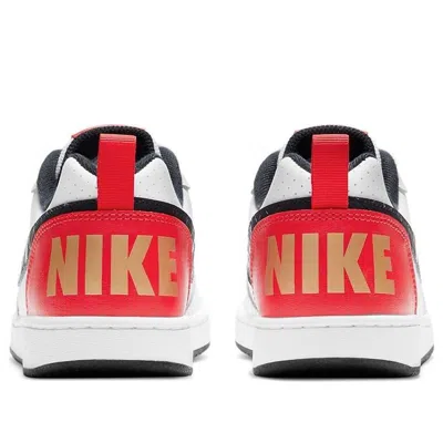 Nike (gs)  Court Borough Low 'black White Red'