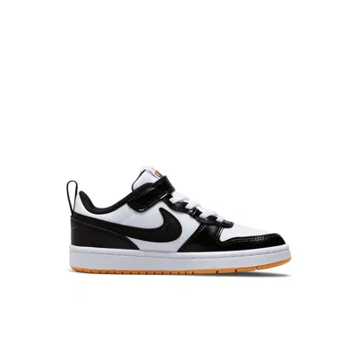 Nike (ps)  Court Borough Low 2 Se 'white Kumquat Black' In Multi