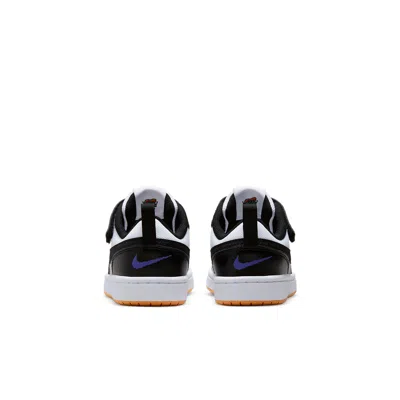 Nike (ps)  Court Borough Low 2 Se 'white Kumquat Black' In Multi