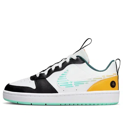Nike (gs)  Court Borough Low 2 Se 'laser Orange Barely Green' In White
