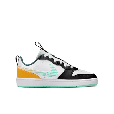Nike (gs)  Court Borough Low 2 Se 'laser Orange Barely Green' In White