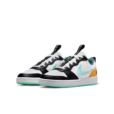 Nike (gs)  Court Borough Low 2 Se 'laser Orange Barely Green' In White