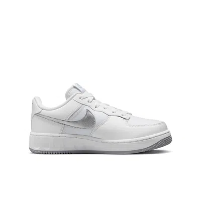 Nike (gs)  Air Force 1 Unity 'white Silver'