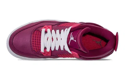 Air Jordan (gs)  4 Retro 'for The Love Of The Game' In Pink