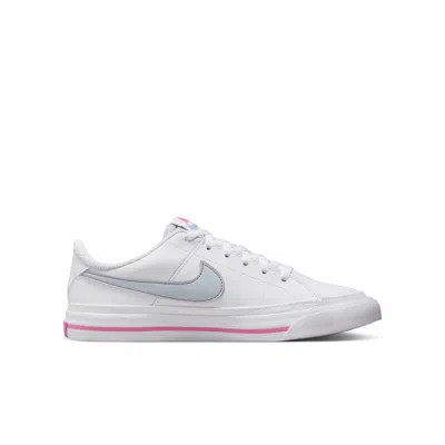 Nike Kids' Court Legacy Sneaker In White