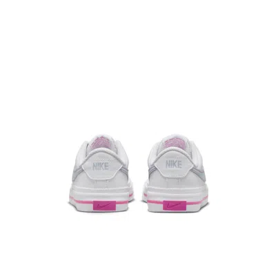 Nike Kids' Court Legacy Sneaker In White