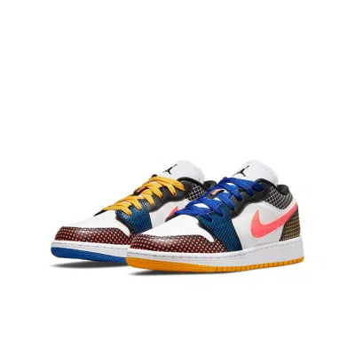 Air Jordan (gs)  1 Low Mmd Bg 'multi Grid'
