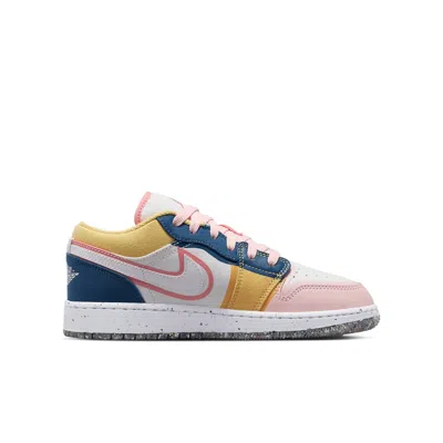Air Jordan (gs)  1 Low Se 'multi Canvas'