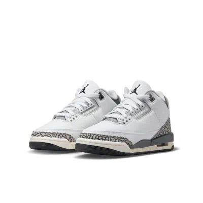 Air Jordan (gs)  3 Retro 'hide N' Sneak' In Gray