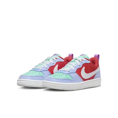 Nike (gs)  Court Borough Low Recraft 'cobalt Bliss Track Red'