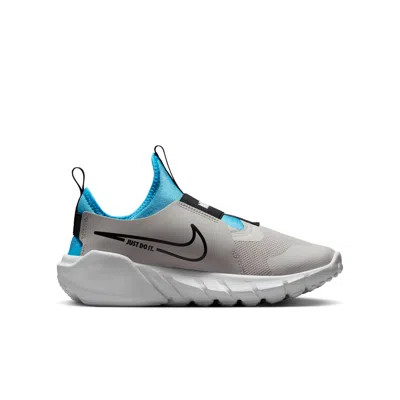 Nike (gs)  Flex Runner 2 'light Iron Ore Blue Lightning' In Gray