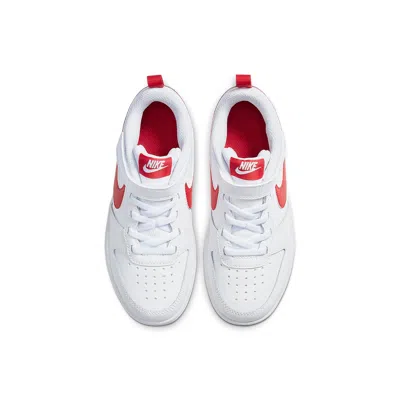 Nike (ps)  Court Borough Low 2 Sneakers Red/white