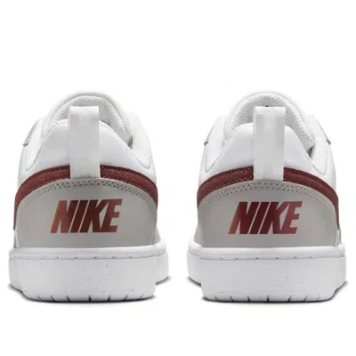 Nike (gs)  Court Borough Receaft 'white Dark Pony Iron Ore' In Multi