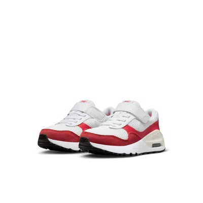 Nike (ps)  Air Max Systm Shoes 'white University Red'