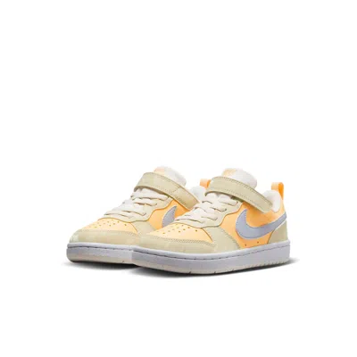 Nike (ps)  Court Borough Low Recraft 'pale Ivory Melon Tint' In Orange