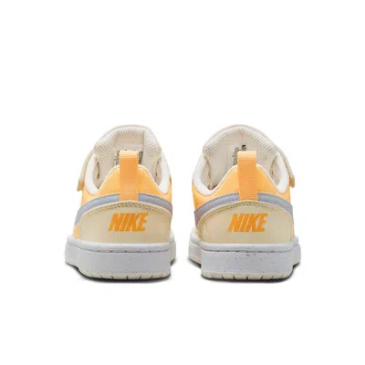 Nike (ps)  Court Borough Low Recraft 'pale Ivory Melon Tint' In Orange
