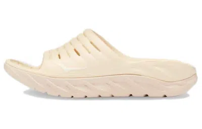 Hoka One One Ora Recovery Slide 'shortbread' In Neutral