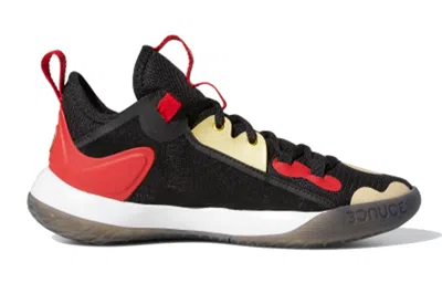 Adidas Originals (gs) Adidas Harden Stepback 2 J 'black Scarlet' In Multi