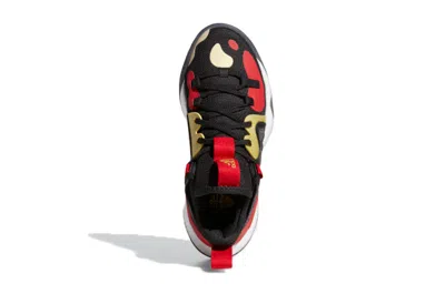 Adidas Originals (gs) Adidas Harden Stepback 2 J 'black Scarlet' In Multi