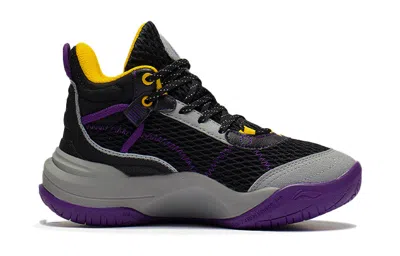 Li-ning (gs)  Lei-rim Mid 'black Purple Yellow'
