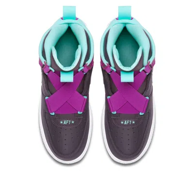 Nike (gs)  Air Force 1 Highness 'thunder Grey Hyper Violet'