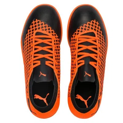 Puma (gs)  Future 2.4 Tt Jr 'orange Black' In Multi