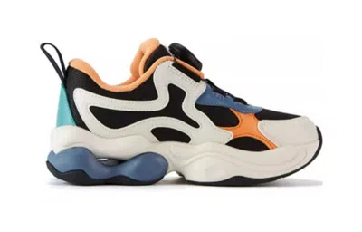 Fila (ps)  Casual Sneakers 'white Orange Blue' In Multi