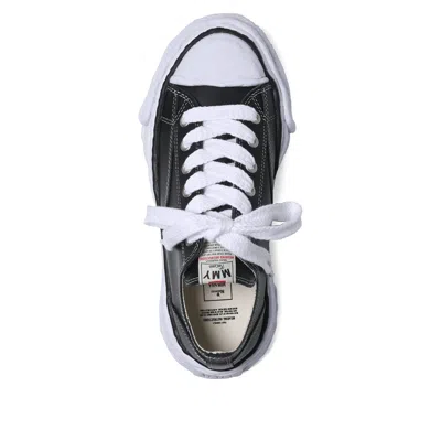 Miharayasuhiro Maison Mihara Yasuhiro Black Peterson Low Sneakers In Canvas In Black